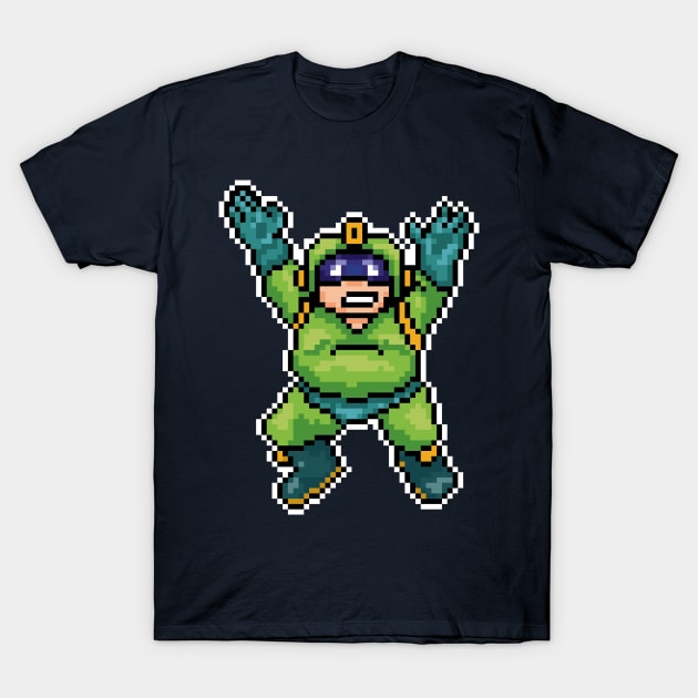 The... Green Bomber!? T-Shirt by smashythebear